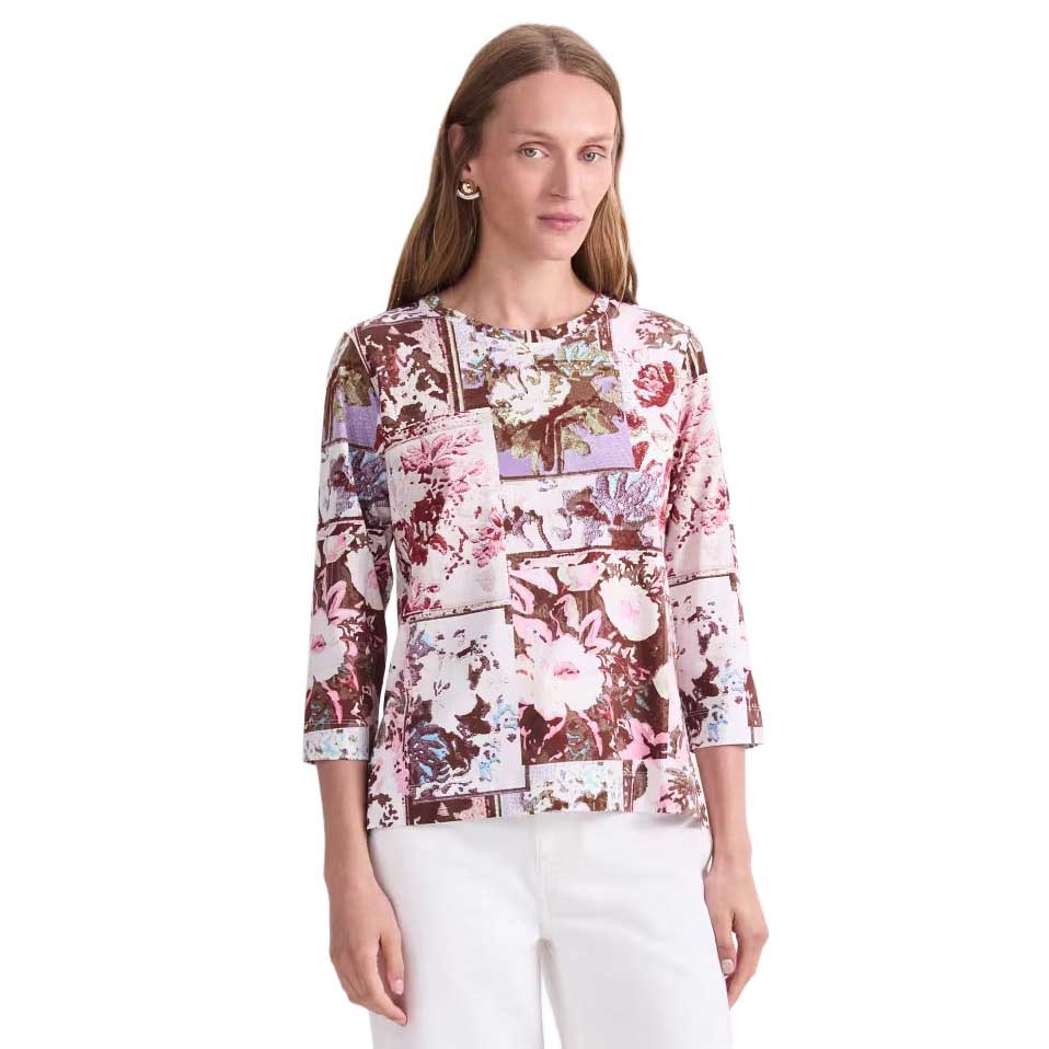 Sportscraft Taperstry Print Merc Tee